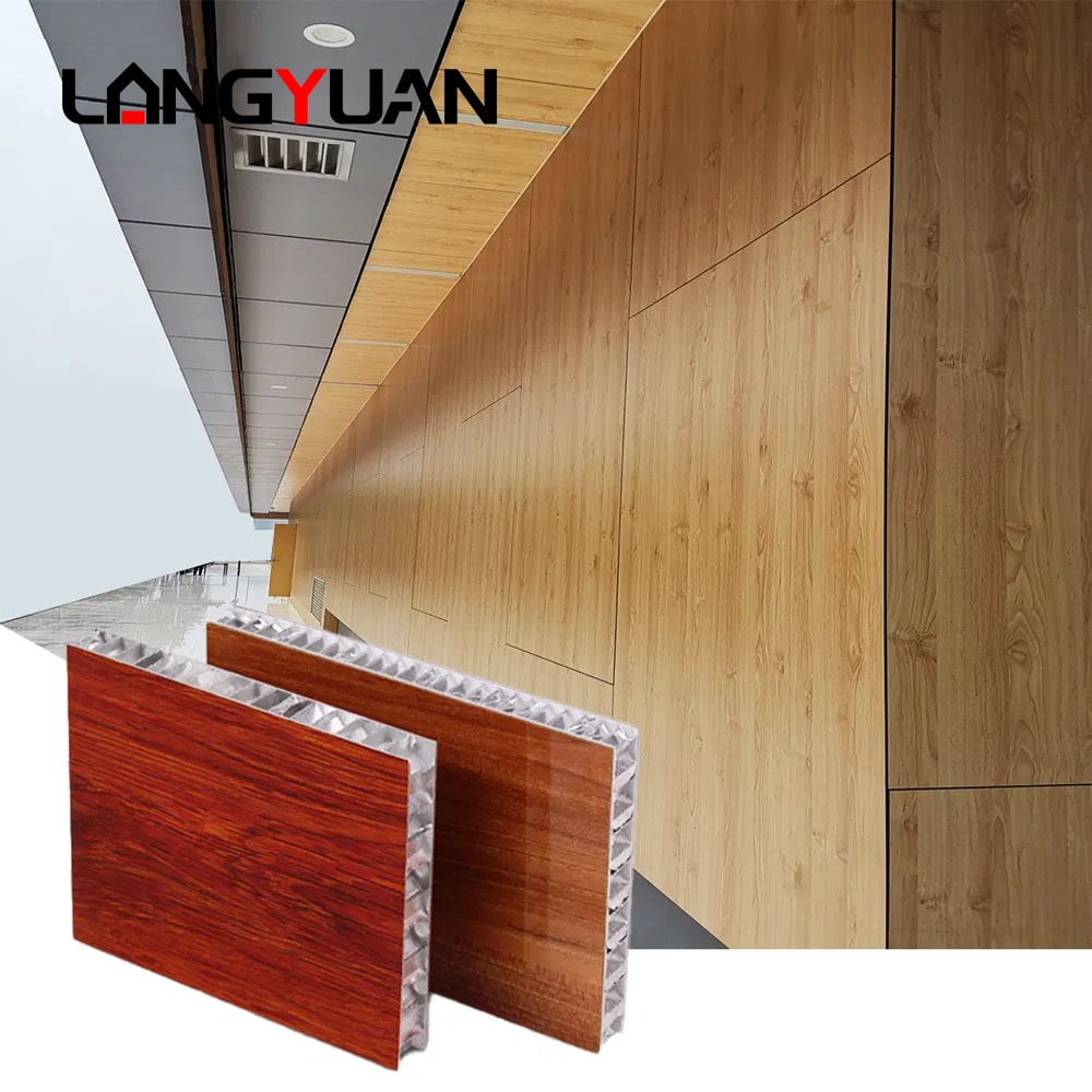 Panel Sarang Lebah Aluminium 18mm untuk Kabinet dan Kilang Panel Sarang Lebah Aluminium Pintu Dapur