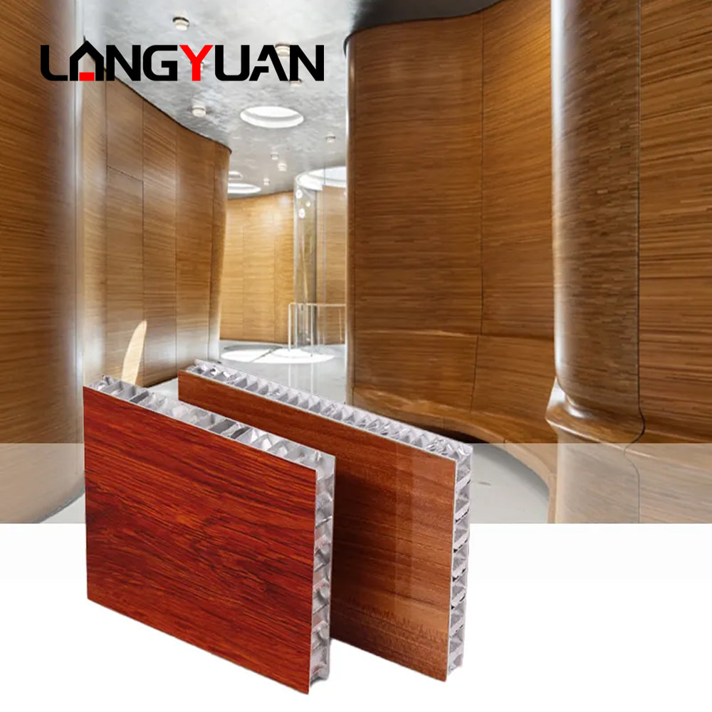 Panel Sarang Lebah Aluminium 18mm untuk Kabinet dan Kilang Panel Sarang Lebah Aluminium Pintu Dapur