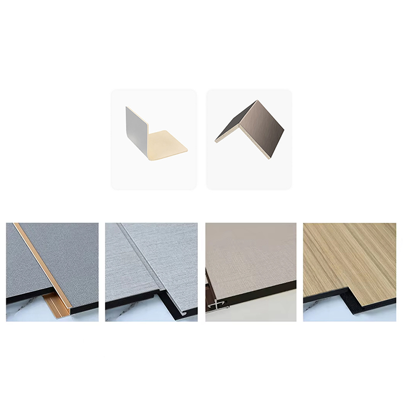 Lembaran Kristal Karbon PVC Ringan Anti-Calar Ketumpatan Tinggi 5mm-8mm Tebal untuk Hiasan Bilik Mandi Hotel Komersial Panel Dinding Tahan Api Gred B1 Tahan Api