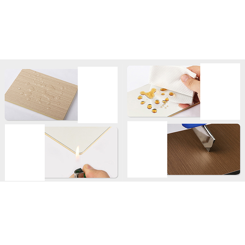 Lembaran Kristal Karbon PVC Ringan Anti-Calar Ketumpatan Tinggi 5mm-8mm Tebal untuk Hiasan Bilik Mandi Hotel Komersial Panel Dinding Tahan Api Gred B1 Tahan Api