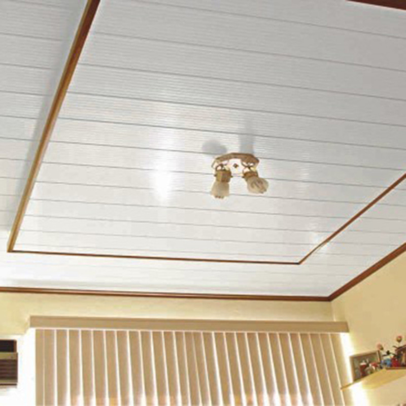 Panel Dinding Bersepadu Gentian Kayu Buluh Mesra Alam 600x9mm PVC WPC Reka Bentuk Dalaman Moden Serbaguna Tahan Lama Pemasangan Mudah