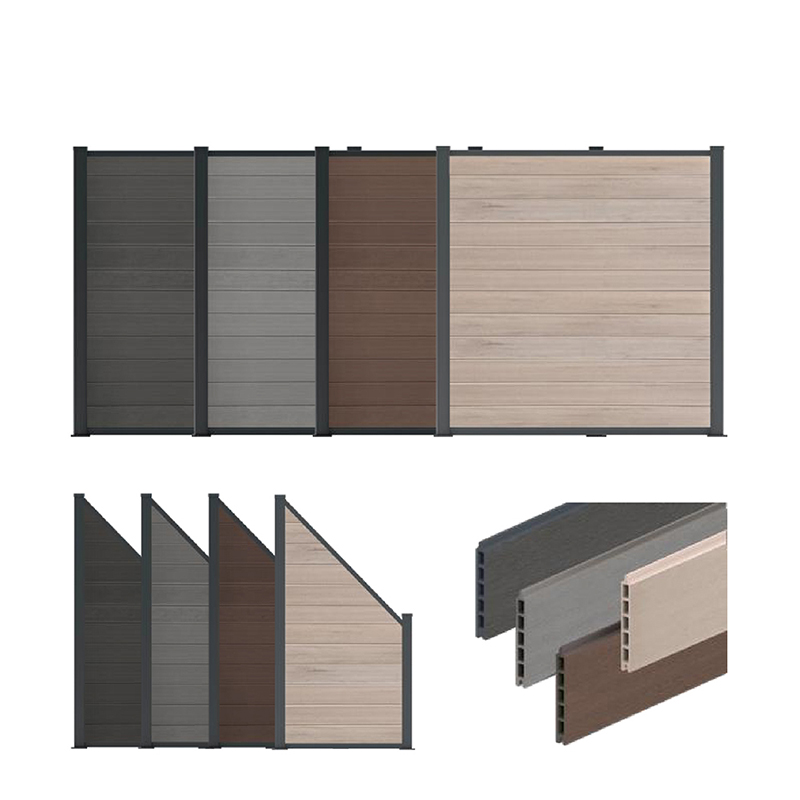 Pagar Wpc Komposit Plastik Kayu Panel Pagar Halaman Taman Rumah Lebih Baik Daripada Pagar Pvc Vinyl Kalis Air Papan Privasi Luaran Hdpe
