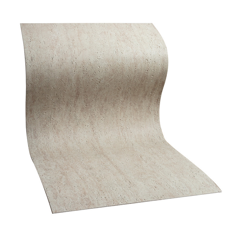 Venir Jubin Kalis Api Bahagian Dalaman Tiruan Boleh Dilentur Pelapisan Dinding Lembut Travertine Panel Dinding Batu Lembut Fleksibel Tiruan