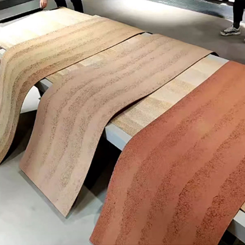 Reka Bentuk Moden Panel Dinding Ringan Kalis Api Bahan Baru Pelapisan Batu Lembut Jubin MCM Fleksibel Penutup Dinding Batu Linear