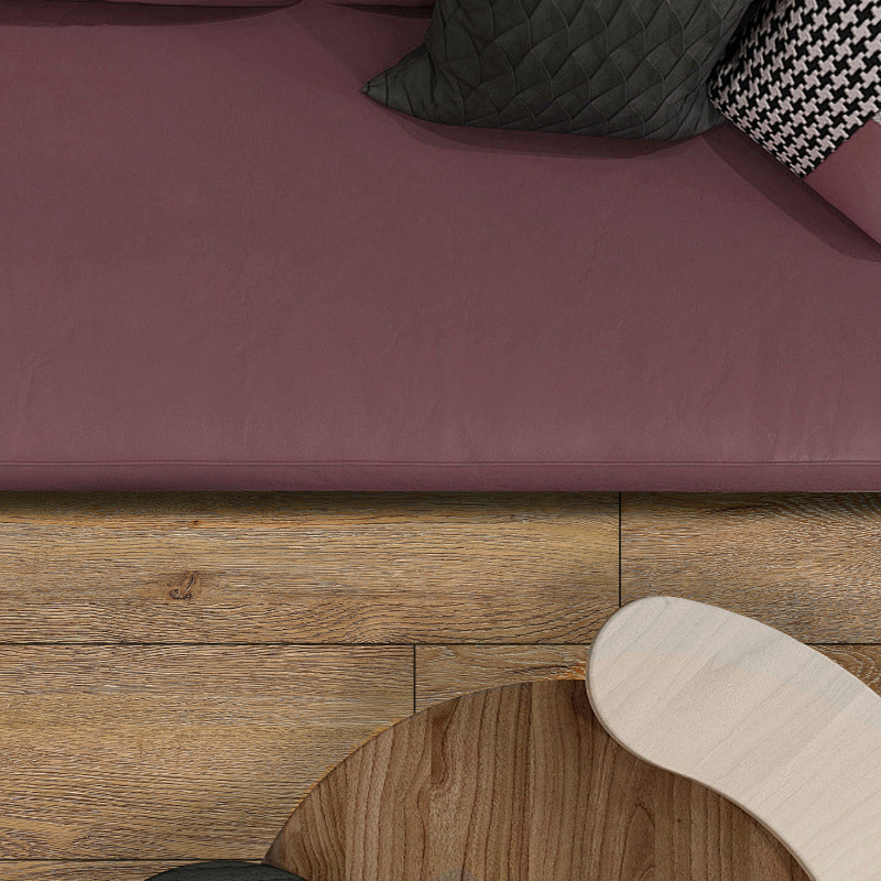 Ketahanan Jubin Plastik Terapung Butiran Kayu Kalis Air 4mm 5mm 6mm 7mm 8mm PVC Klik Papan Vinyl Lantai SPC